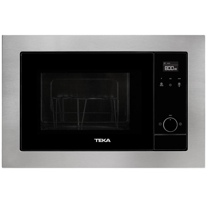 Microondas Empotrable 0.70 Pies Teka 60 Cm Con Grill 220V Acero