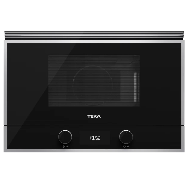 Microondas Empotrable 0.8 Pies Teka 60 Cm 3 Menus 3 Funciones De Coccion Y Grill 220V Negro
