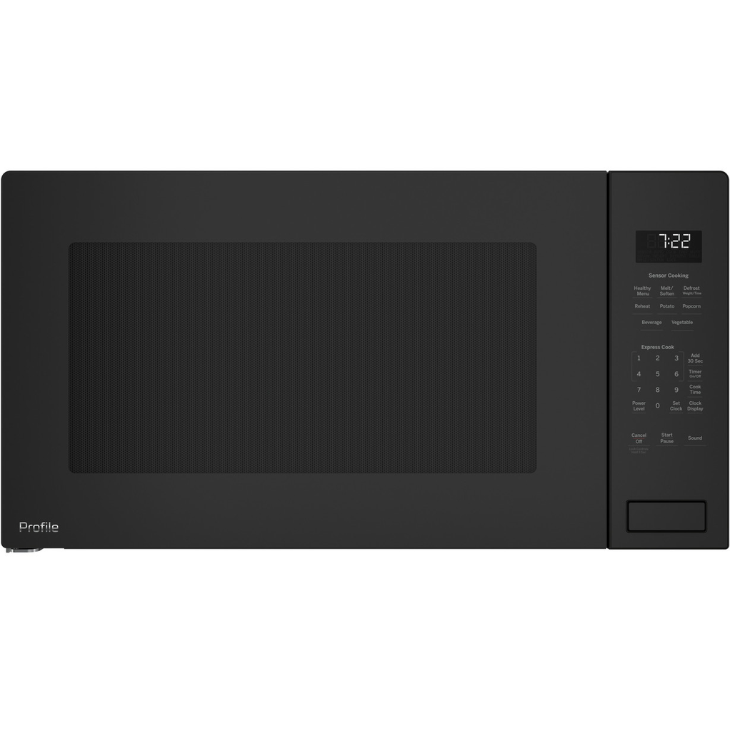 Microondas Empotrable 2.2 Pies GE Profile 62 Cm Control De Coccion Con Sensores Control Tactil Gris Oscuro