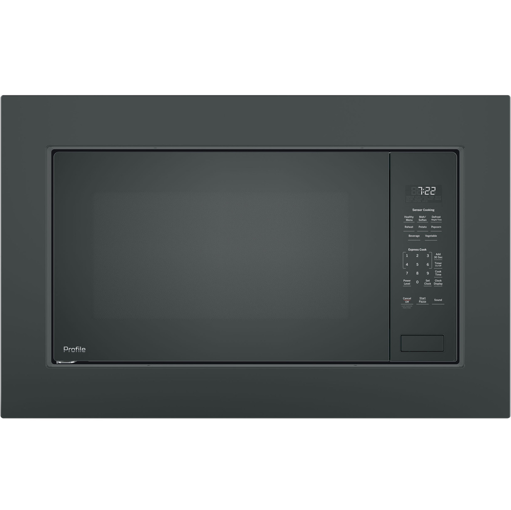 Microondas Empotrable 2.2 Pies GE Profile Control De Coccion Con Sensores Control Tactil Negro