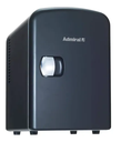 Mini Nevera Admiral 4 Lts Portatil 6 Latas Negro