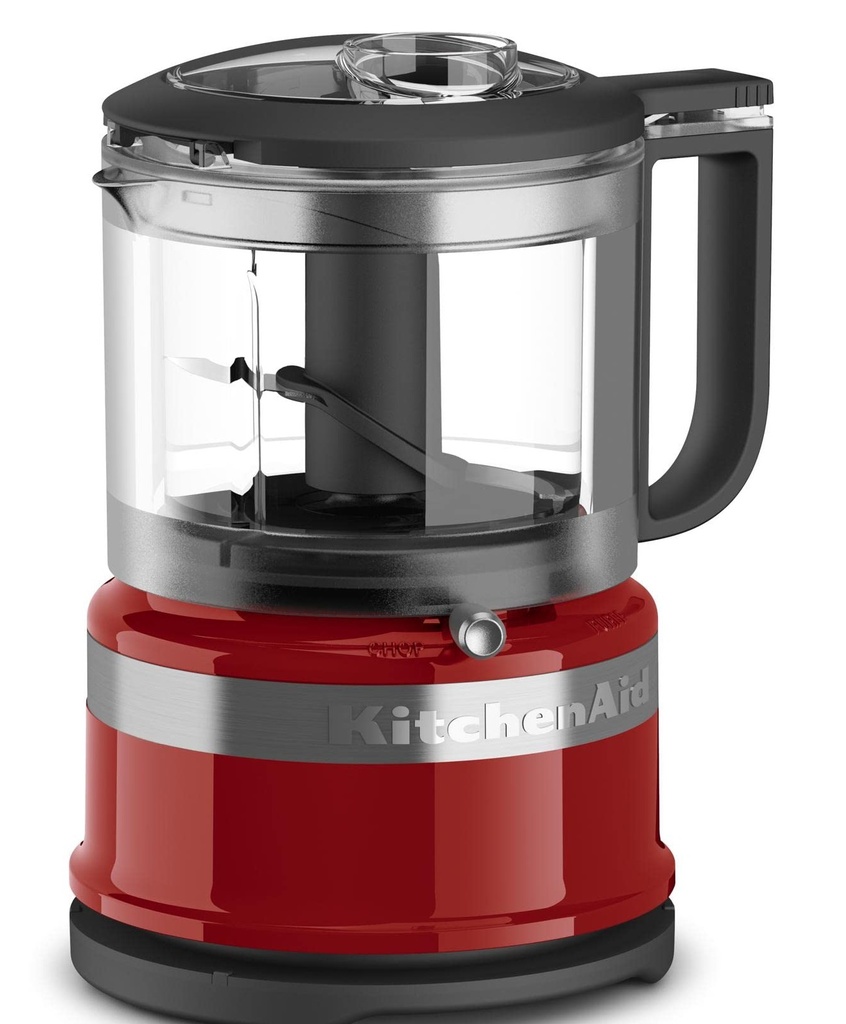 Mini Procesador De Alimentos Kitchenaid 3.5 Tazas 1 Vel 240W Rojo