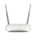 Modem Router Tp-Link ADSL2+ N Inalambrico 300 Mbps 4 Puertos LAN 2 Antenas Blanco