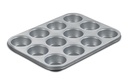 Molde Para Hornear Muffins Cuisinart Classic Antiaderente 12 Porciones Plateado