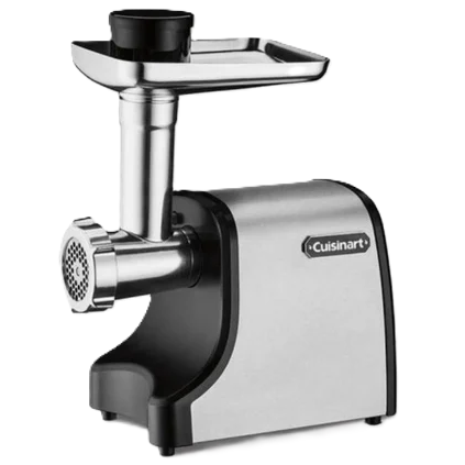 Molino Electrico De Carne Cuisinart 2 Tipos De Grosor Con Acc 300W Acero