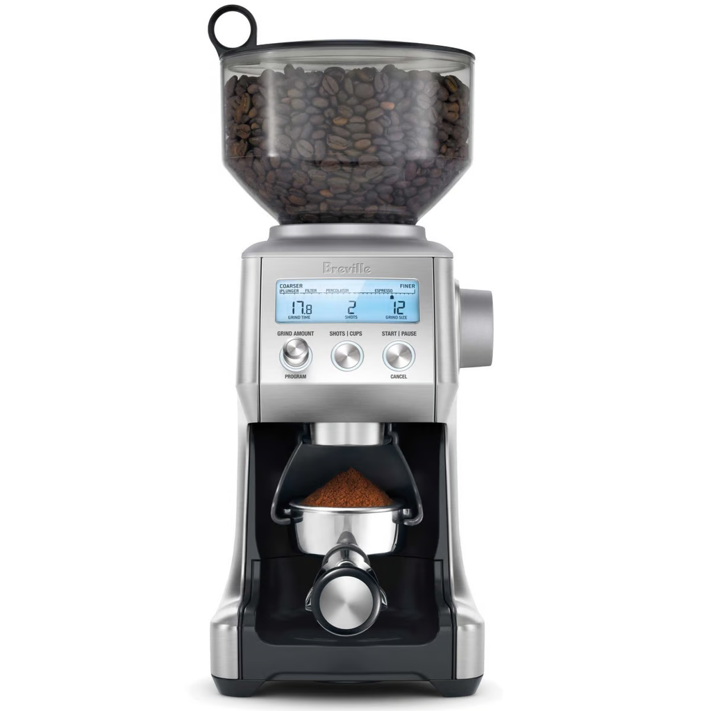 Molino Electrico De Cafe Breville Smart Grinder Pro Programable 60 Ajustes De Molienda Acero