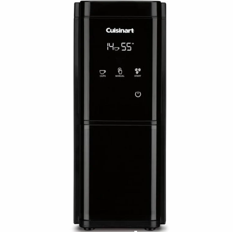 Molino Electrico De Cafe Cuisinart Touch 18 Ajustes De Molienda Panel Tactil Pantalla LCD Negro