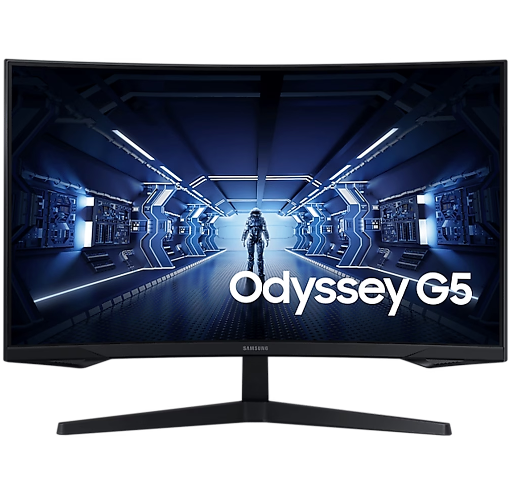 Monitor 27" Samsung Gaming WQHD Qhd Curvo 1000R 1ms 144Hz AMD FreeSync Negro