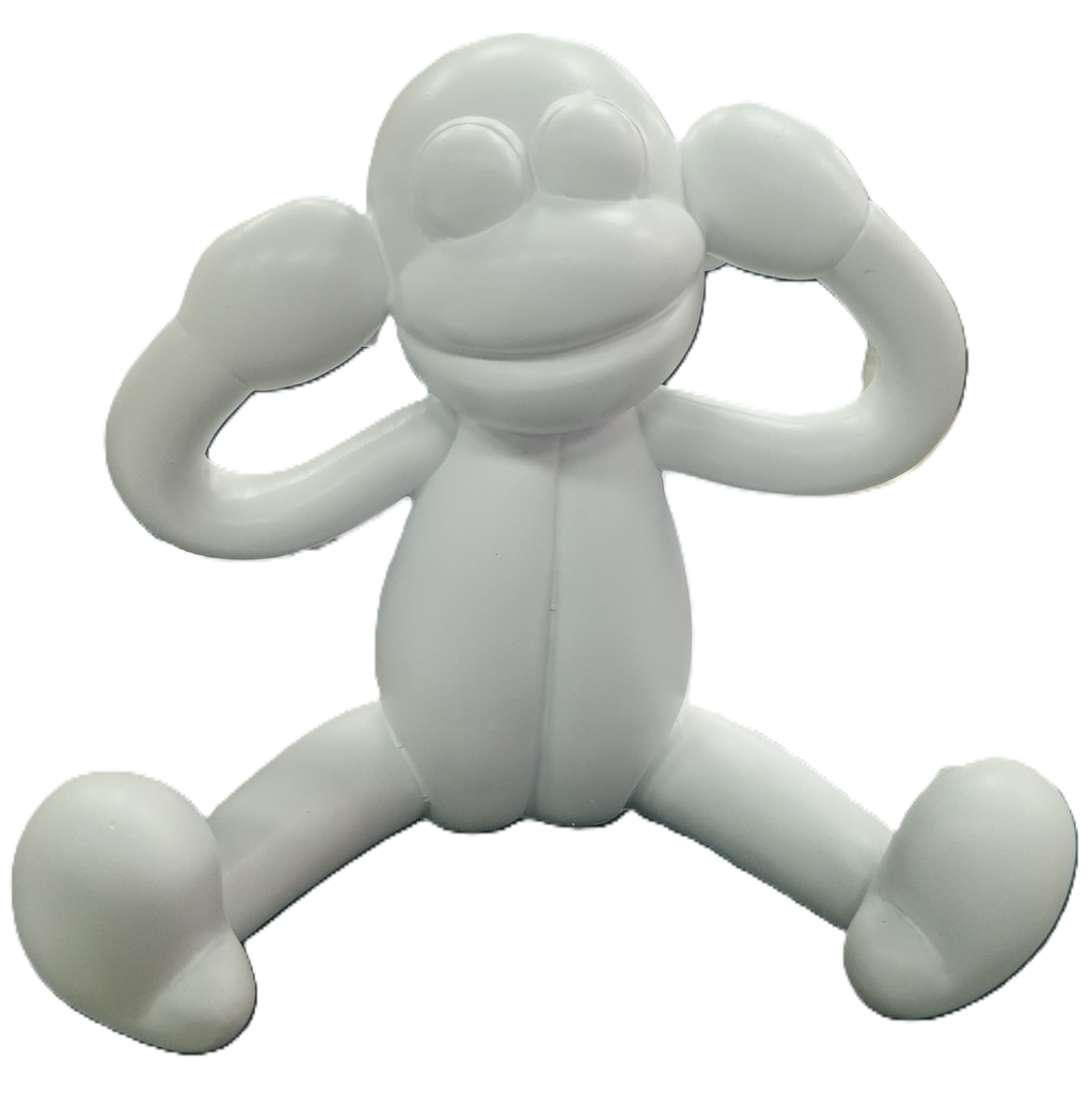 Mono Decorativo Concepts 17.8X10.5X16 Cm Blanco