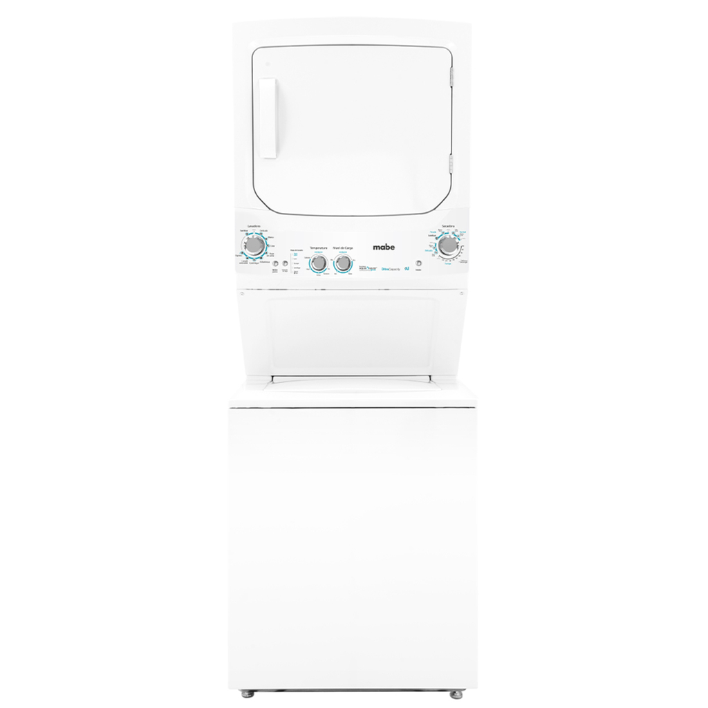 Morocha Mabe Ultra Capacity 24 kg Con Tecnologia AI Infusor Ciclo Sanitizado Aqua Saver Blanco