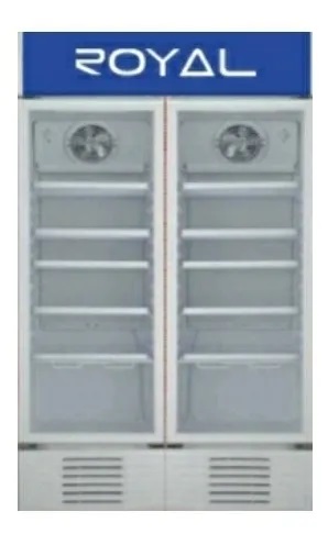 Nevera Exhibidora Vertical Royal 450 Lts 2 Ptas