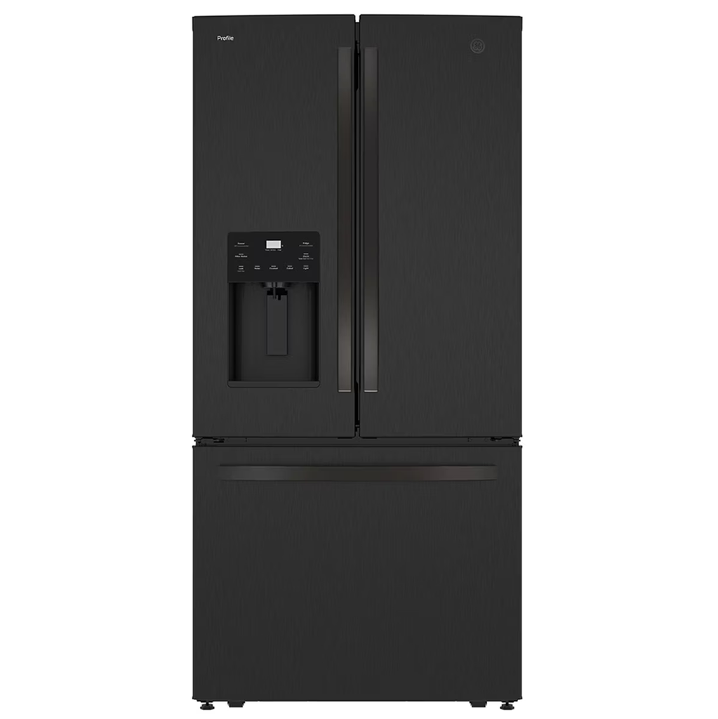 Nevera GE Profile 25 Pies Con Dispensador 3 Ptas 84 Cm Negro