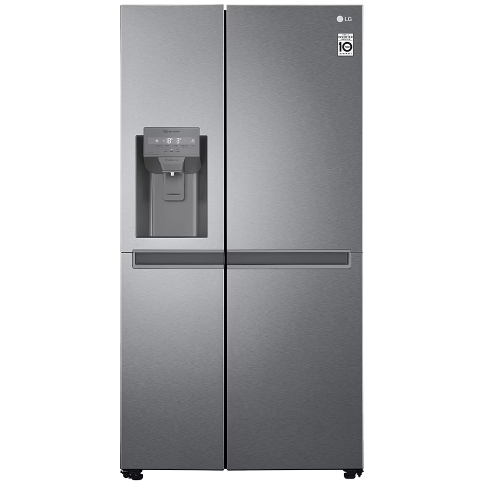 Nevera LG 24 Pies Inverter Smart Con Dispensador 2 Ptas 92 Cm Plateado