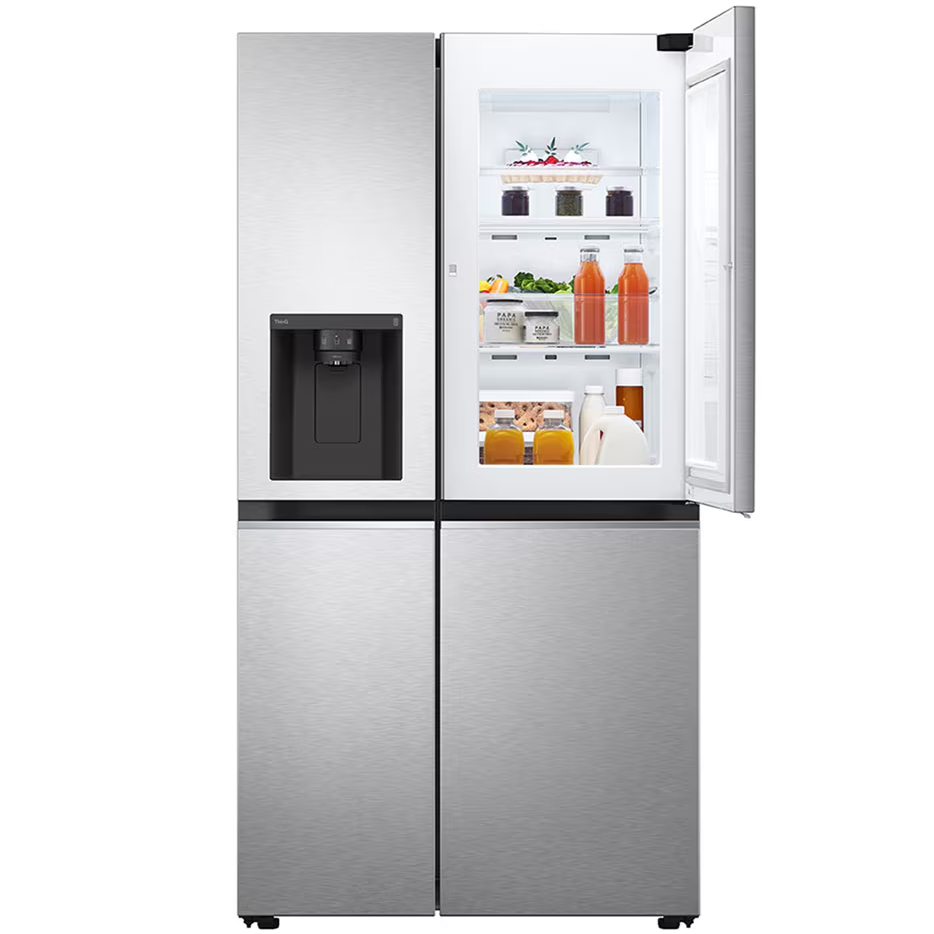 Nevera LG 24 Pies Inverter Smart Con Dispensador Door in Door 2 Ptas 92 Cm Acero