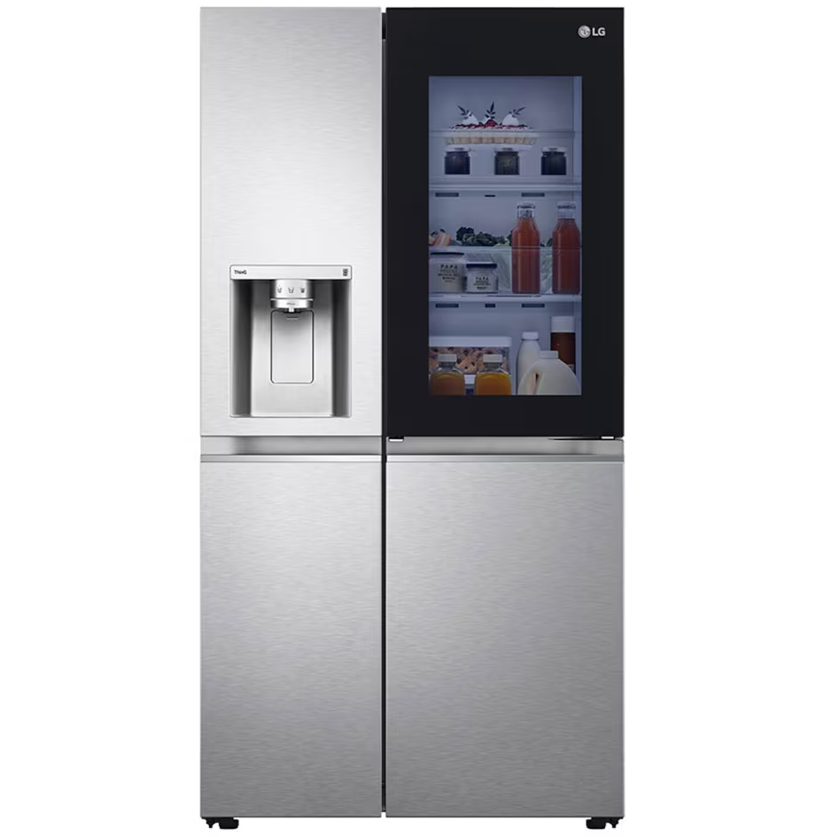 Nevera LG 24 Pies Inverter Smart Con Dispensador Door in Door InstaView Craft Ice 2 Ptas 92 Cm Acero
