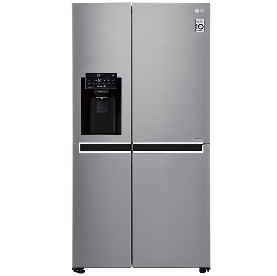 Nevera LG 24 Pies Inverter Srmart Con Dispensador 2 Ptas 91 Cm Acero