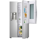 Nevera LG 29 Pies Inverter Smart Con Dispensador Door In Door Instaview 2 Ptas 92 Cm Acero