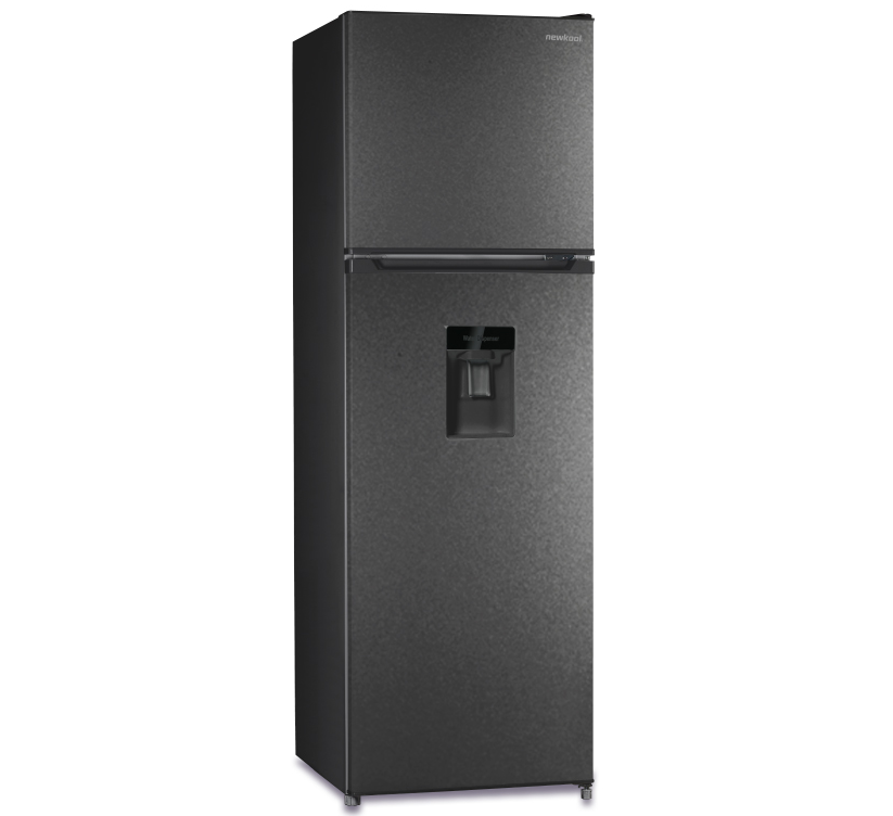 Nevera Newkool 11 Pies Con Dispensador 2 Ptas Gris
