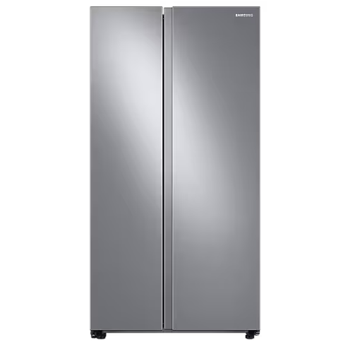 Nevera Samsung 23 Pies Inverter Enfriamiento Envolvente 2 Ptas 92 Cm Plateado