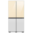 Nevera Samsung Bespoke 23 Pies Inverter Smart FlexZone 5 Modos 4 Ptas 92 Cm Blanco Y Beige