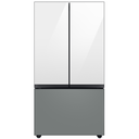 Nevera Samsung Bespoke 24 Pies Inverter Smart Con Maquina De Hielo 3 Ptas 91 Cm Blanco Y Gris Satinado