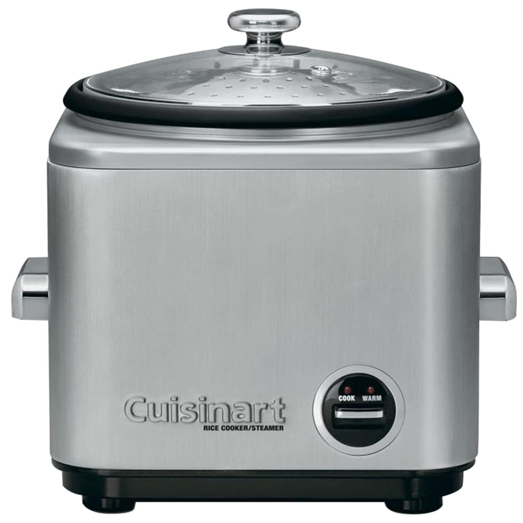 Olla Arrocera Cuisinart 8 Tazas Con ajustes Para Calentar Y Cocinar 650W Acero