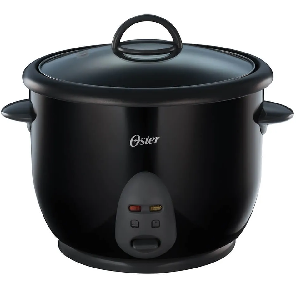 Olla Arrocera Oster Multiusos 10 Tazas Antiadherente Funcion De Mantener Caliente 700W Negro
