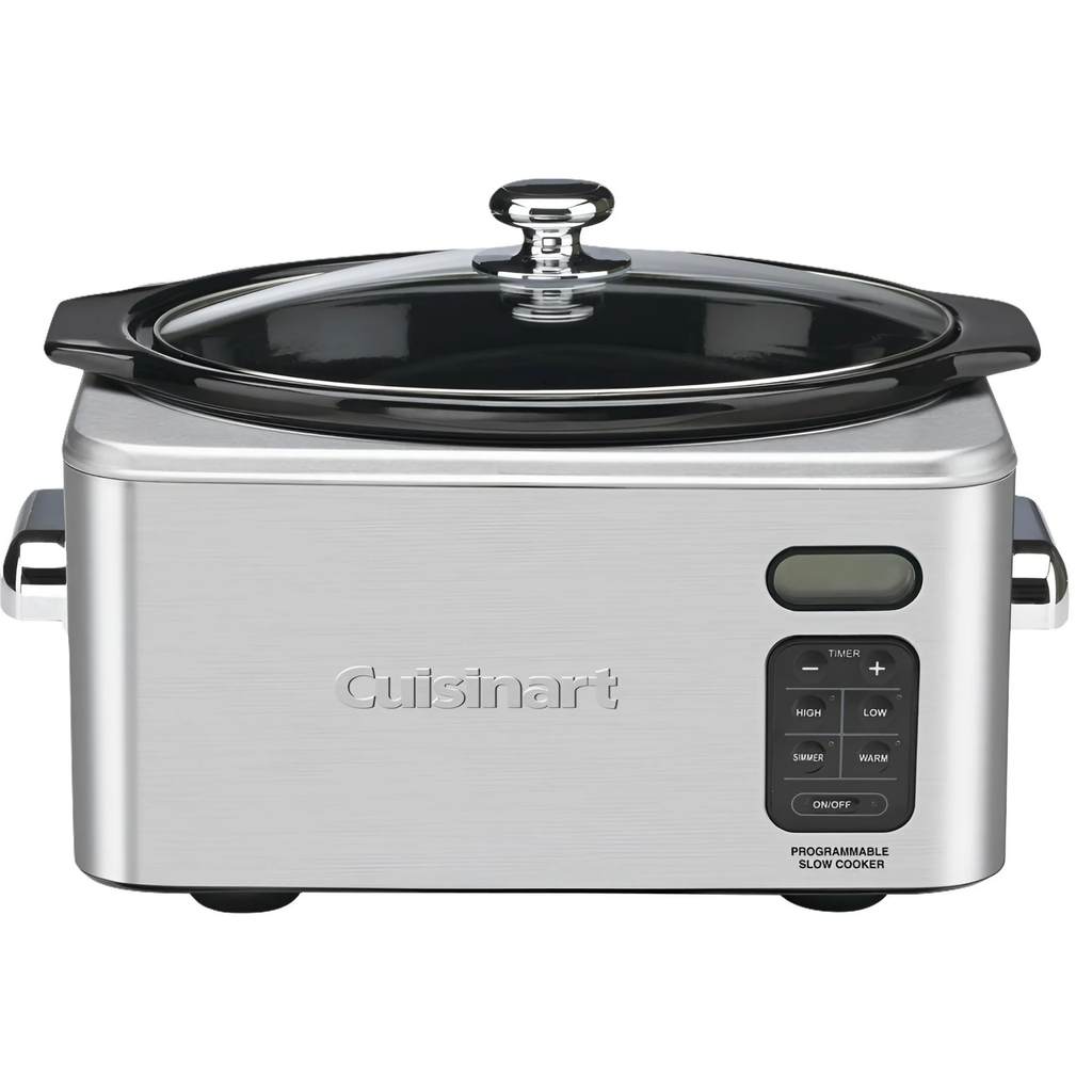 Olla De Coccion Lenta Cuisinart Programable Tactil 6 Lts 1500W Acero