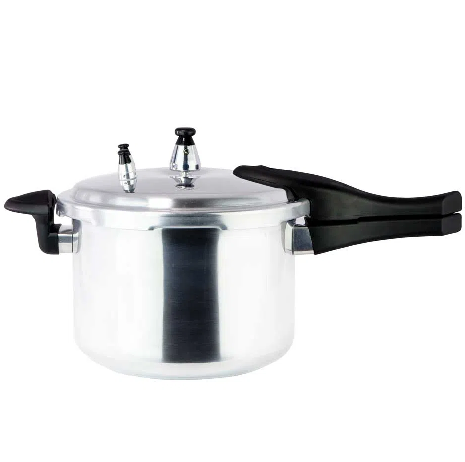 Olla De Presion Oster De 7 Lts 4 Valvulas De Seguridad Tapa De Bloqueo Acero