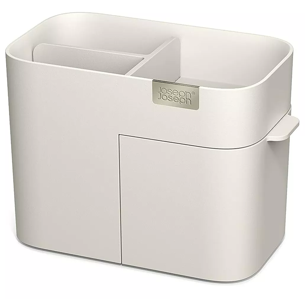 Organizador De Cosmeticos Joseph Joseph Con Compartimientos Blanco
