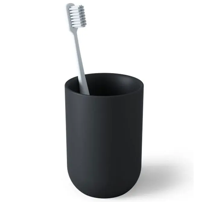 Portacepillos De Dientes Umbra Junip Para Baño Negro