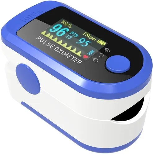 Oximetro De Dedo Aiquira Finger Azul
