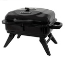 Parrillera A Carbon Westinghouse Portatil Rectagular Patas Plegables Negro