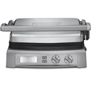 Parrillera Electrica Cuisinart Panini 6 En 1 Antiadherente Con Placas Extraibles Reversibles 1800W Acero