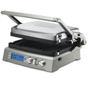 Parrillera Electrica Cuisinart Panini 6 En 1 Antiadherente Con Placas Extraibles Reversibles 2400W Acero