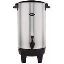 Percolador Electrico Oster 45 Tazas Con Asas Y Funcion De Mantener Caliente Acero