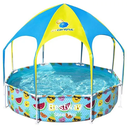 Piscina Armable Redonda Con Toldo Betsway 2.44x51 Cm Multicolor