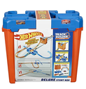 Caja De Acrobacias Hot Wheels Para Construir Pistas Con 2 Carros Azul Y Naranja