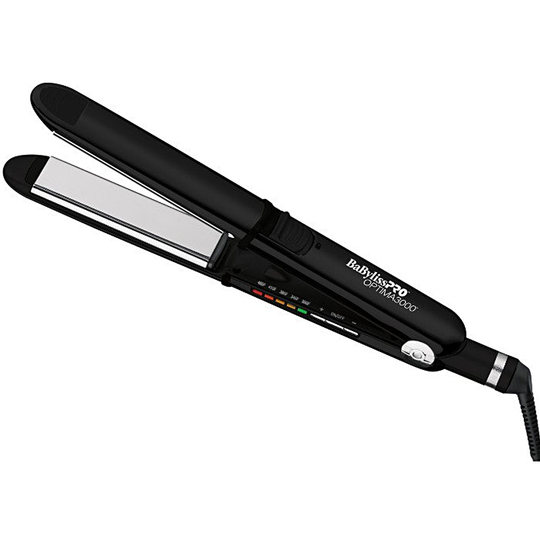 Plancha De Cabello Babyliss Pro Nano Titanium Prima 3000 Alisadora Y Rizadora 32 Mm 1 1/4" 465°F Negro