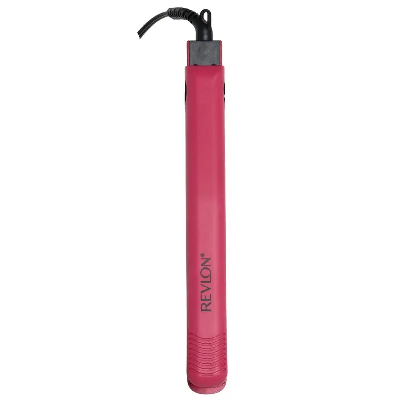 Plancha De Cabello Revlon Apagado Automatico De Ceramica 25 Mm 1" 400°F Rojo