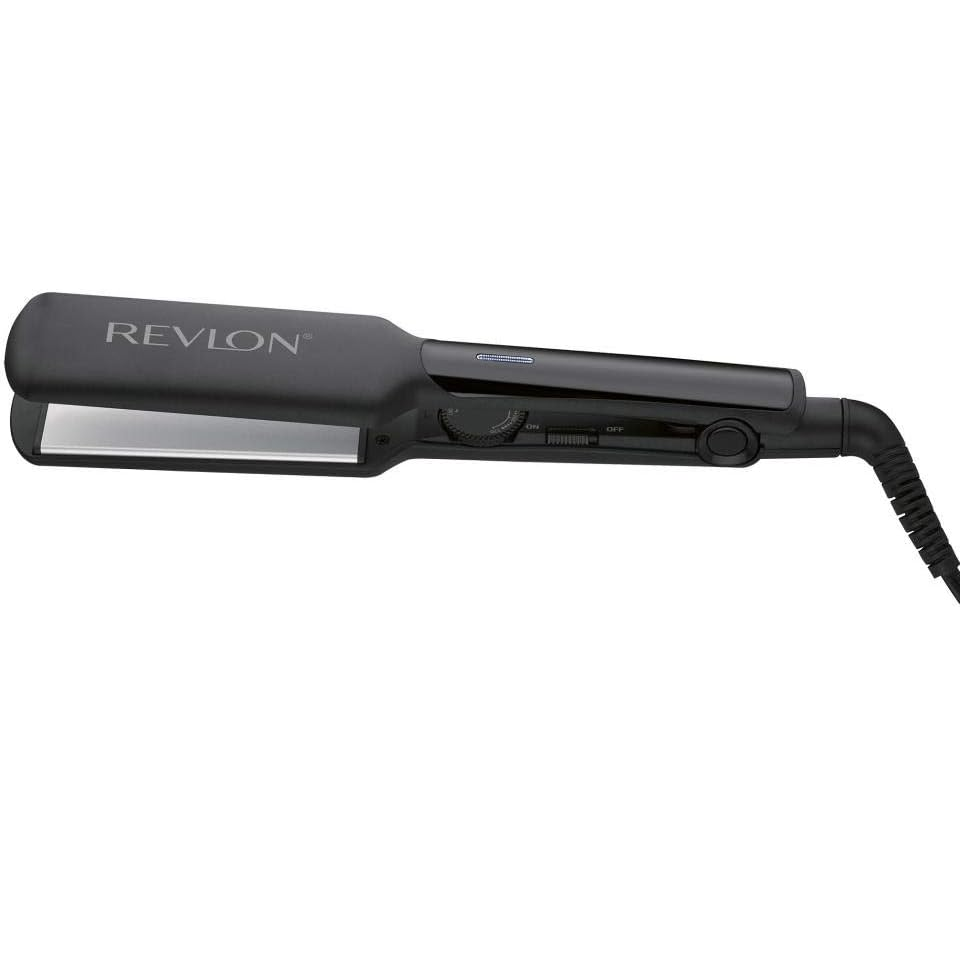 Plancha De Cabello Revlon Fast Results De Ceramica 50 Mm 2" 400°F Negro