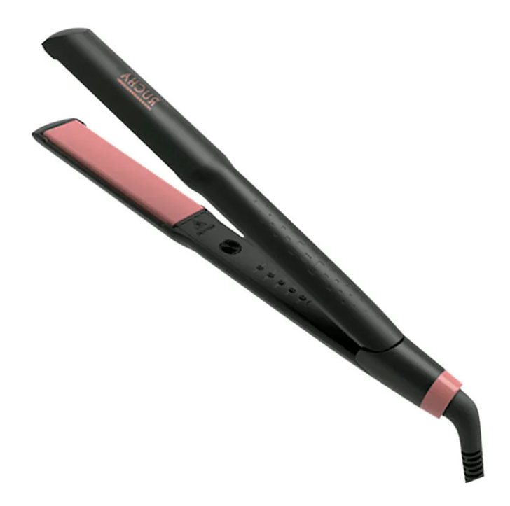 Plancha De Cabello Rucha Titanium Keratin 25 Mm 1" 450°F Negro