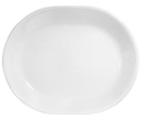 Plato De Servicio Corelle Winter Frost De Vitrelle Blanco