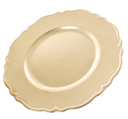 Portaplatos Gibson Home De Plastico Dorado