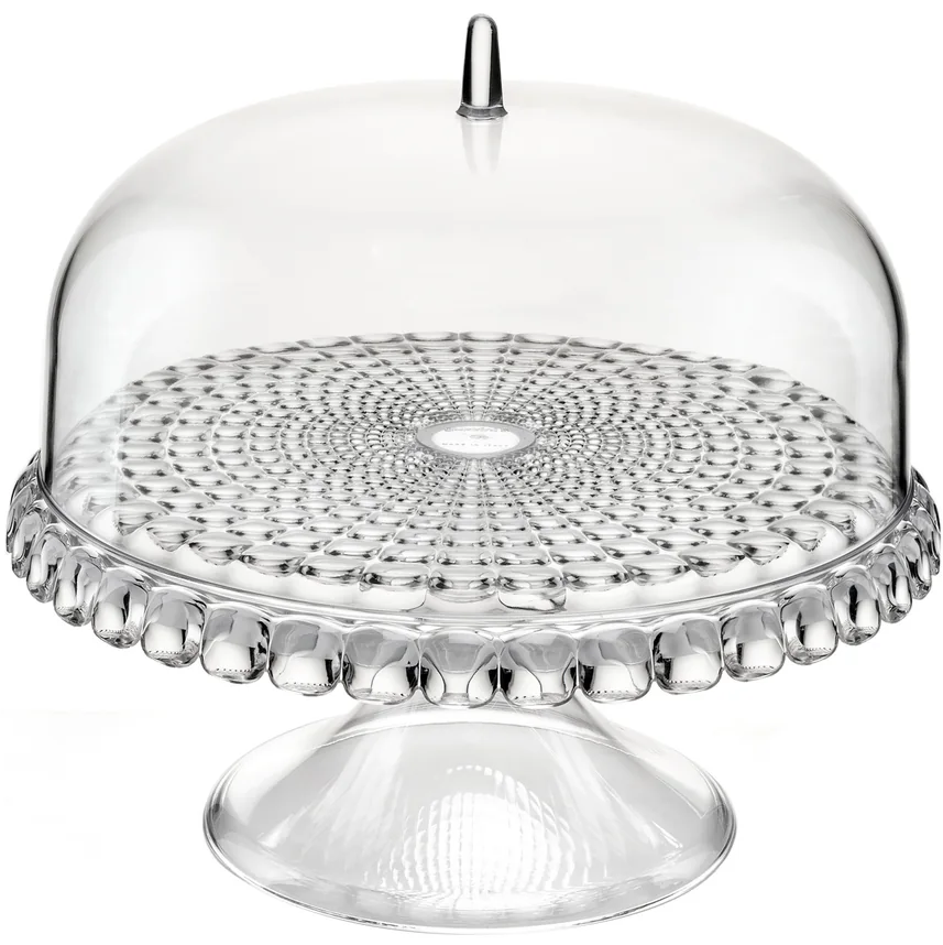 Portatorta Guzzini Tiffany S De Pedestal Con Campana Transparente