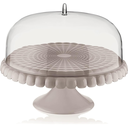 Portatorta Guzzini Tiffany L De Pedestal Con Campana Beige