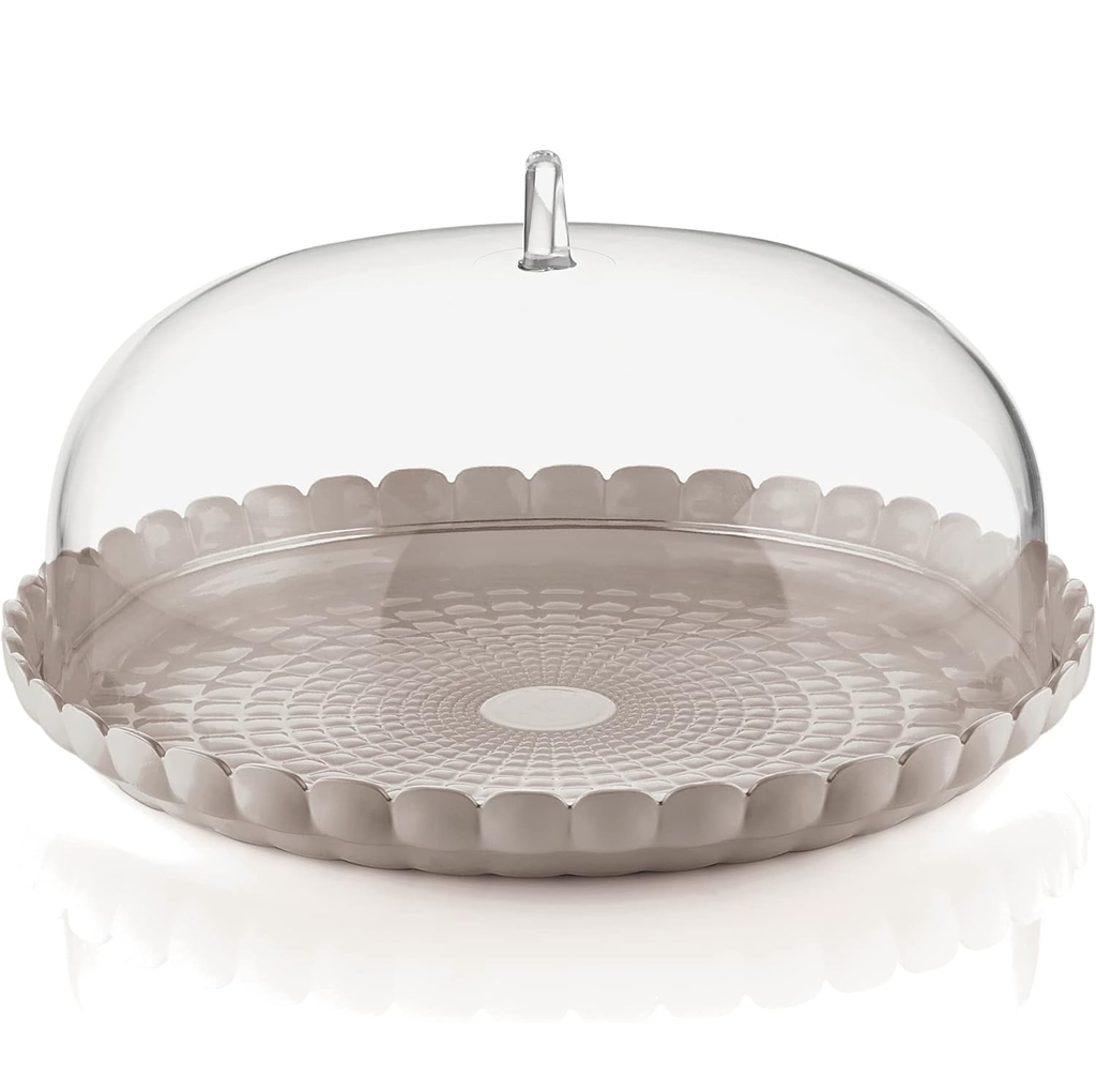 Porta Torta Guzzini Tiffany L Con Campana Beige
