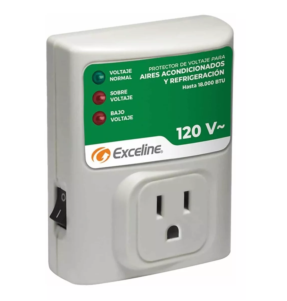 Protector Exceline Para Aires 120V Blanco