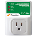 Protector De Voltaje Exceline Para Aires Acondicionados Y Refrigeracion 1 Toma 110V Blanco Y Verde