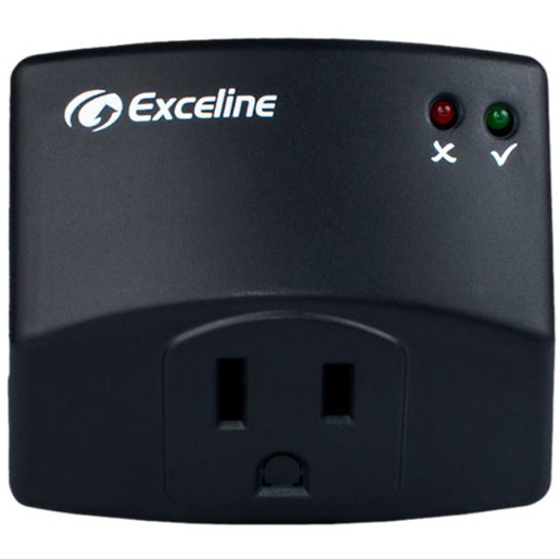 Protector Exceline Para Dispositivos De Conexion A Internet 110V Negro